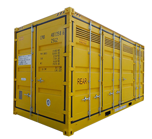 Container dédié aux matières dangereuses