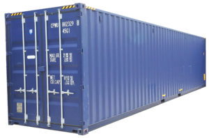 Container maritime de 12m high cube neuf, premier voyage