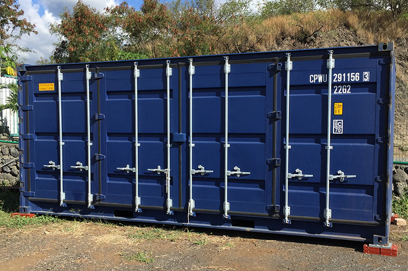 Container Open Side 6m fermé
